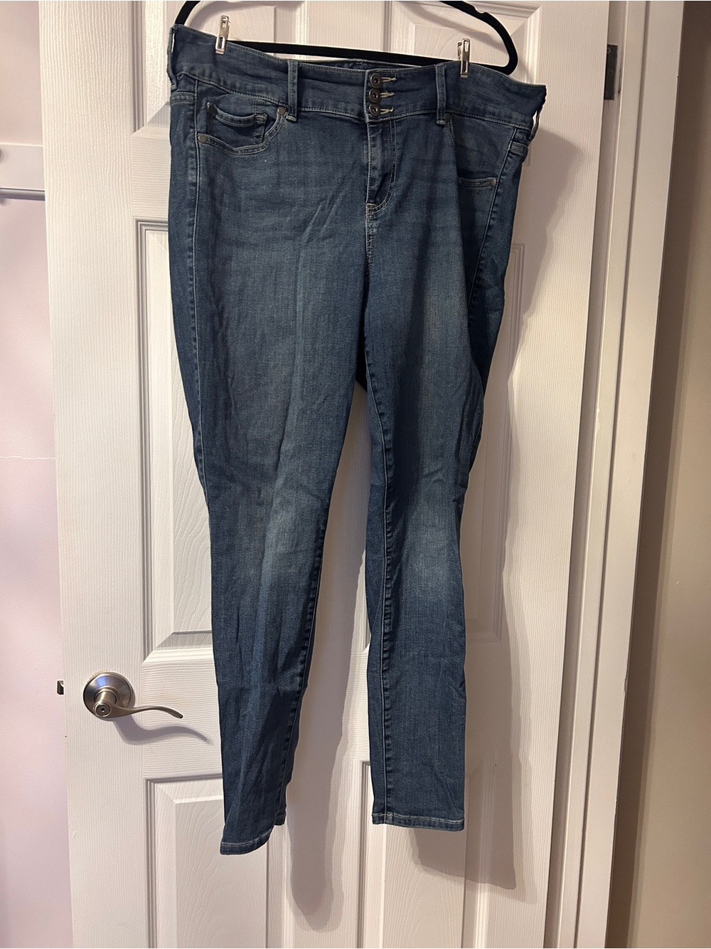 Blue Stretch Skinny Women’s Jeggings